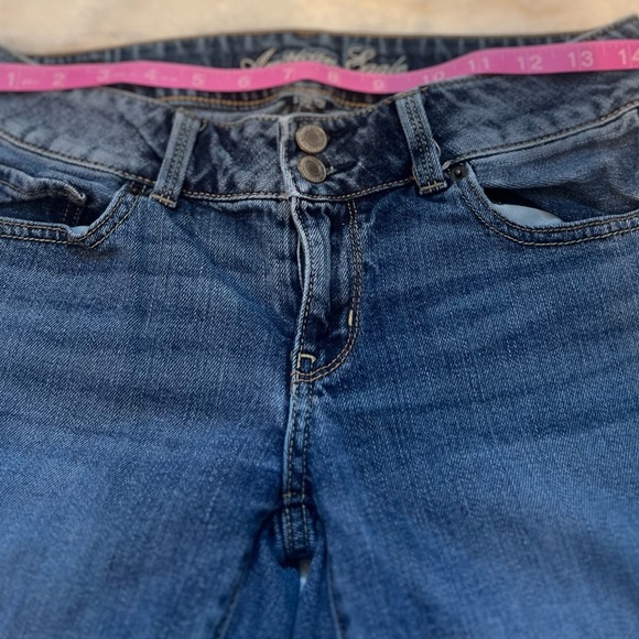 American Eagle cropped jeans sz 4 - Picture 9 of 12